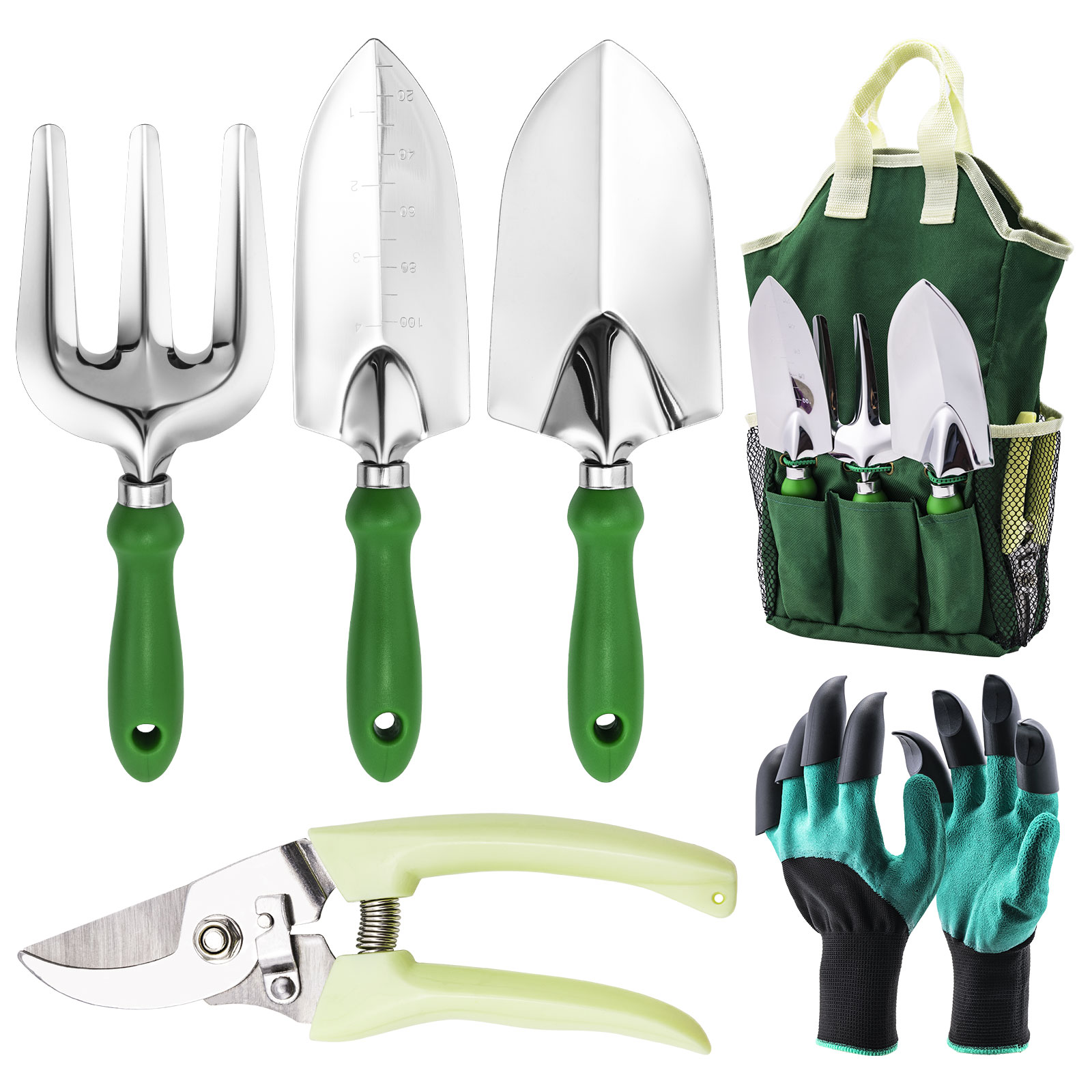 Gardening Tools Trowel - Goture Bahçe Aletleri Seti, Bahçe Makası,