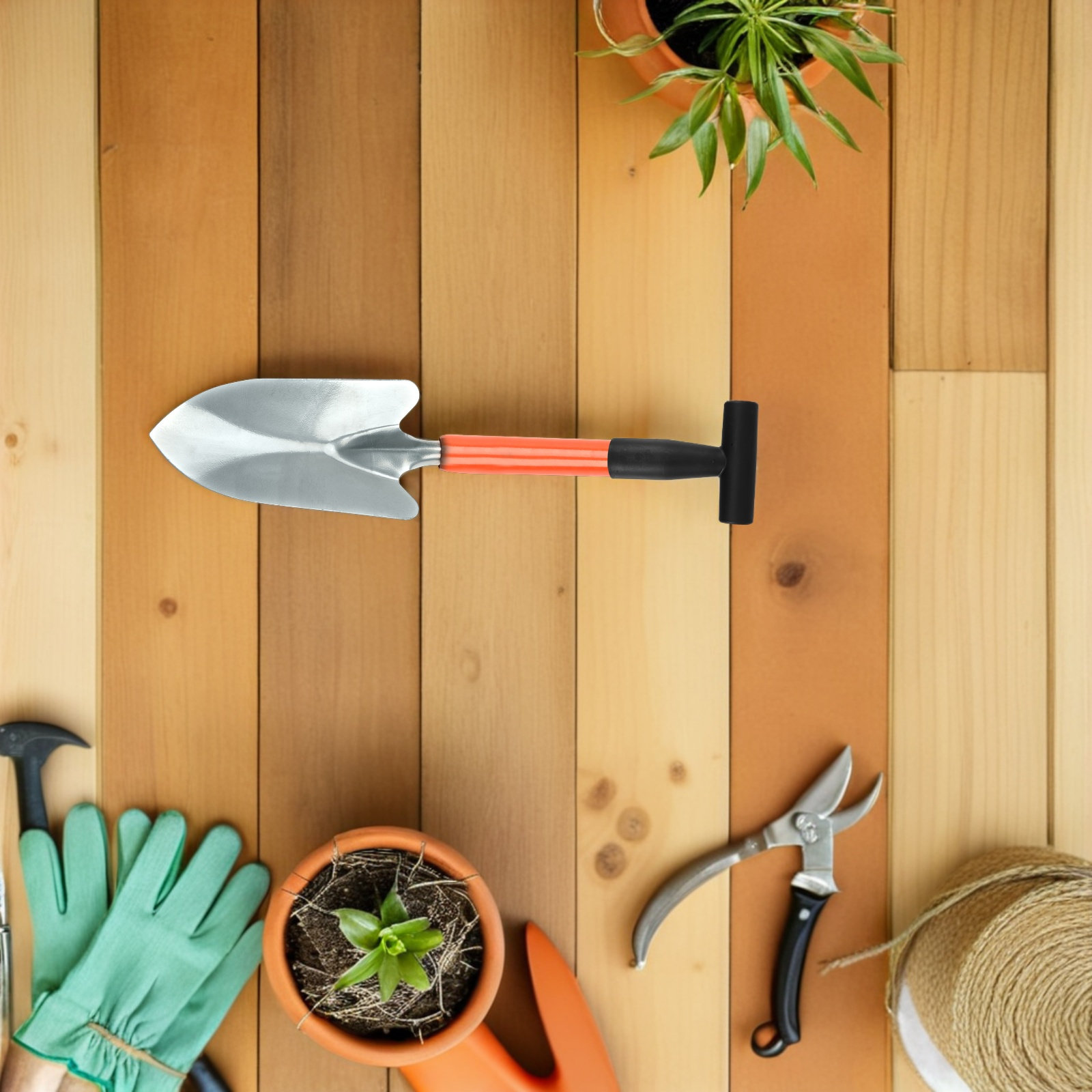 Spade Digging Fork - 3 Parça T Saplı Yedek Ağır