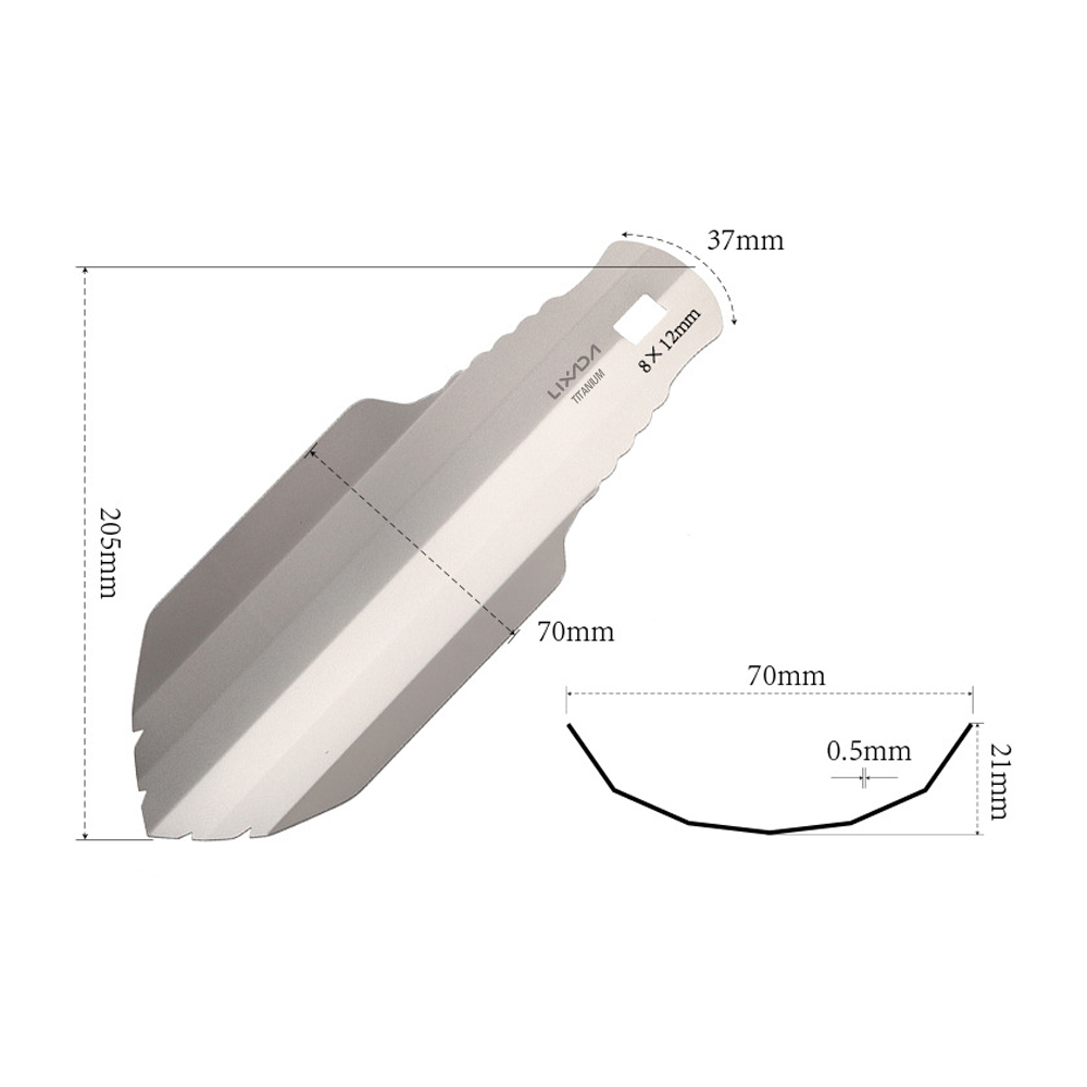Lixada Titanyum Bahçe El Kürek - Gardening Tools Trowel incelemesi ve fiyatı