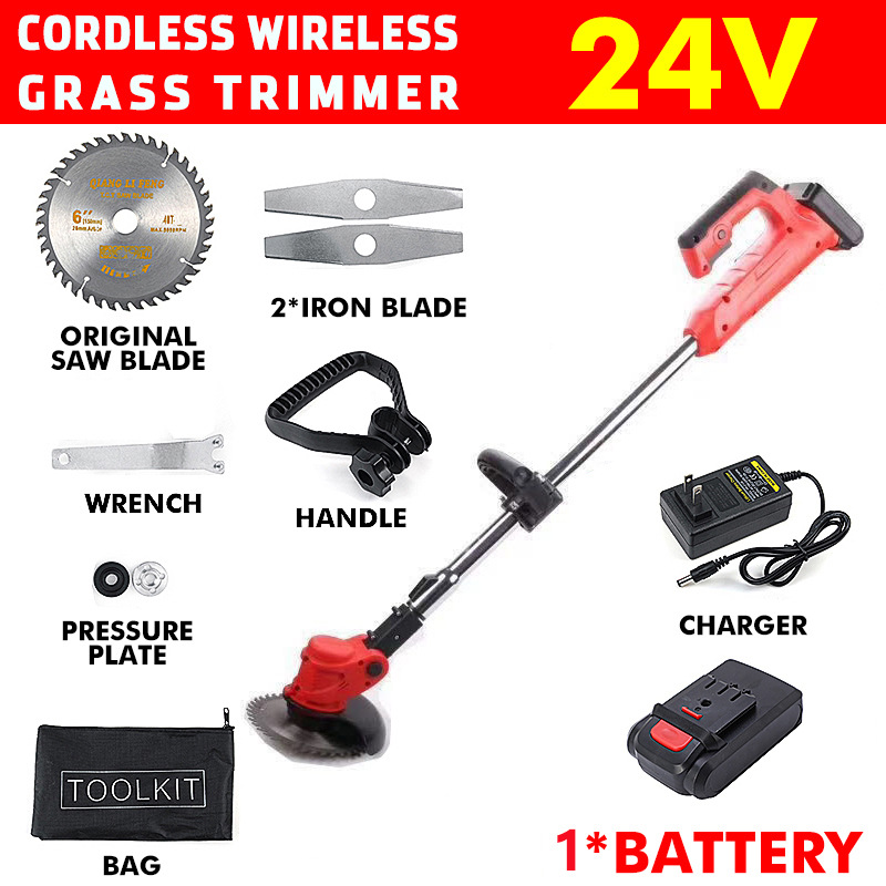 Yüksek Güçlü Şarj Edilebilir L - Gardening Tools Grass Cutter incelemesi ve fiyatı
