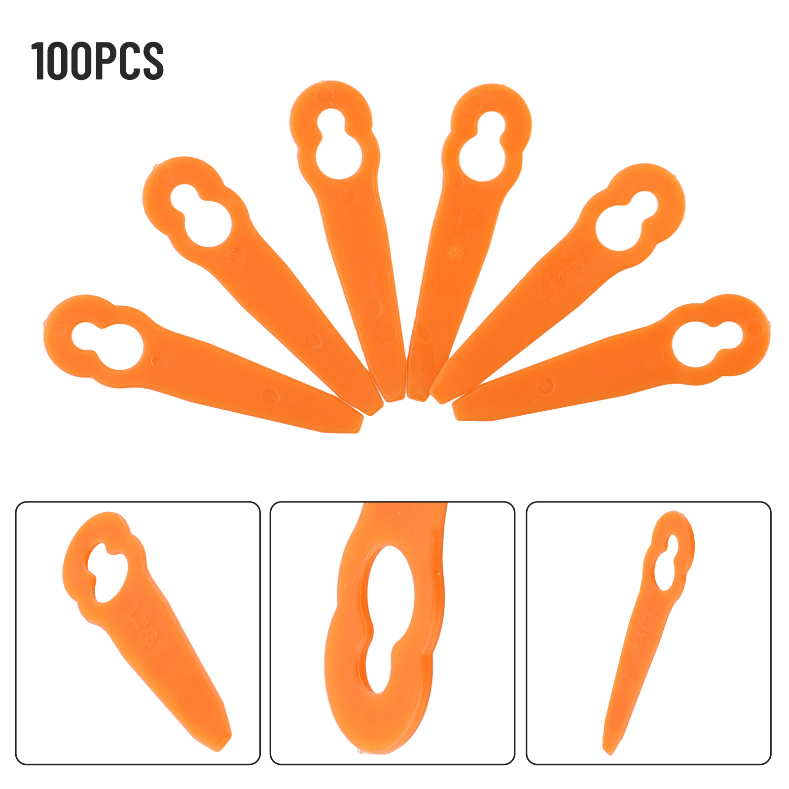 100 adet plastik yedek bıçakla - Gardening Tools Grass Cutter incelemesi ve fiyatı