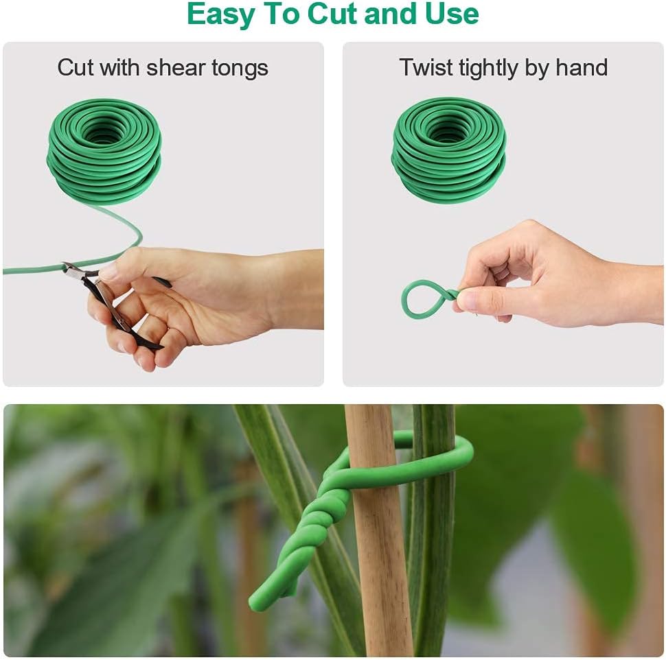Bahçe Bitkileri Tırmanma Bağla - Garden Wire Twist Tie incelemesi ve fiyatı