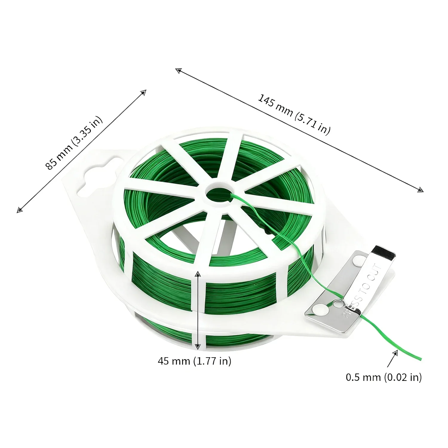 1-3 Rulo 100M Yeşil Bahçe Bükü - Garden Wire Twist Tie incelemesi ve fiyatı