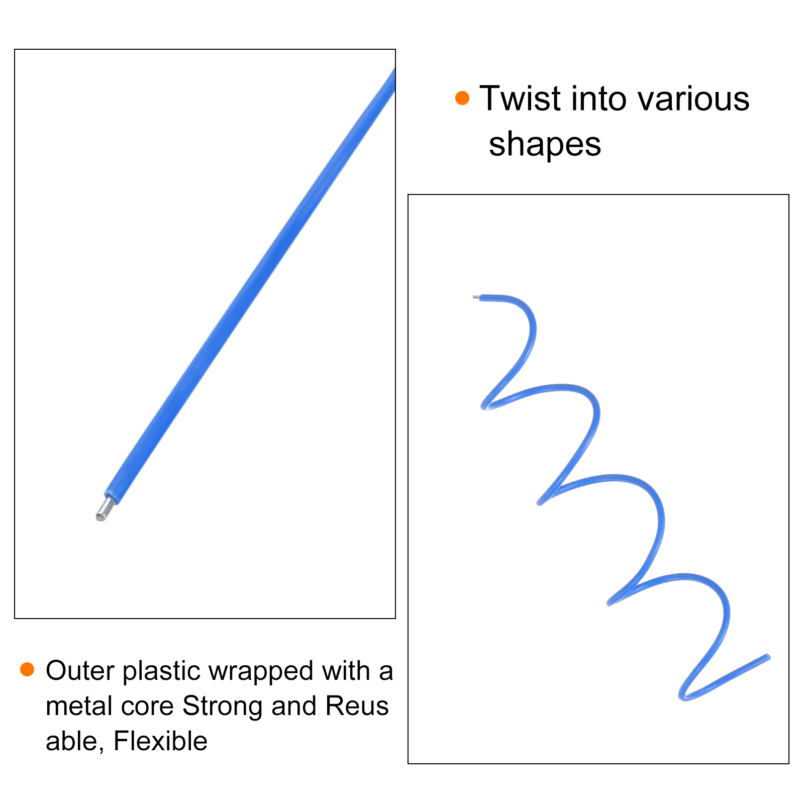 1 adet Tel Bükümler Bağları 15 - Garden Wire Twist Tie incelemesi ve fiyatı