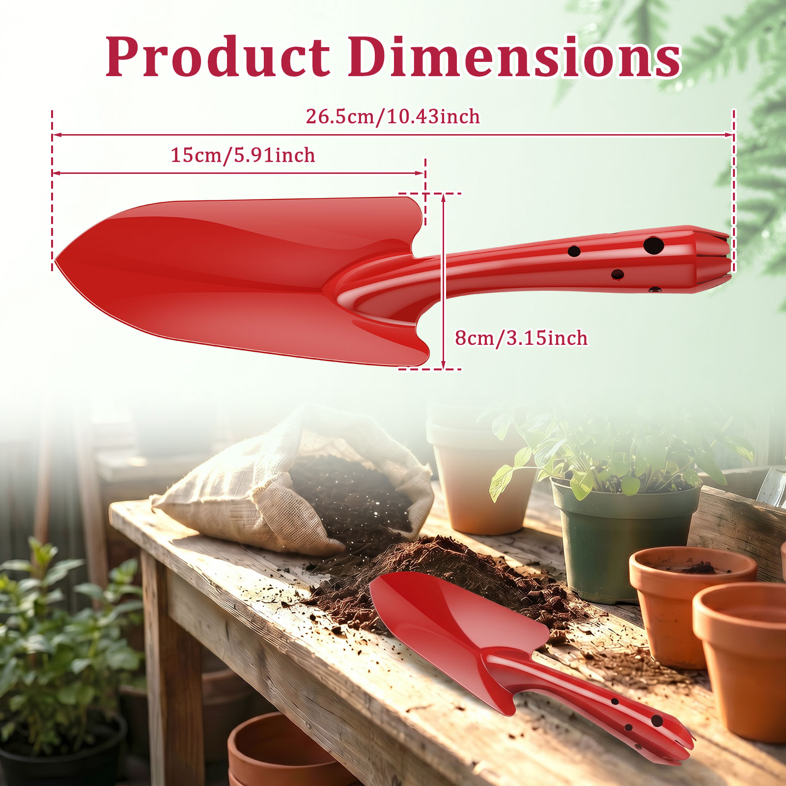 Bahçe Küreği Paslanmaz Metal B - Gardening Tools Trowel incelemesi ve fiyatı