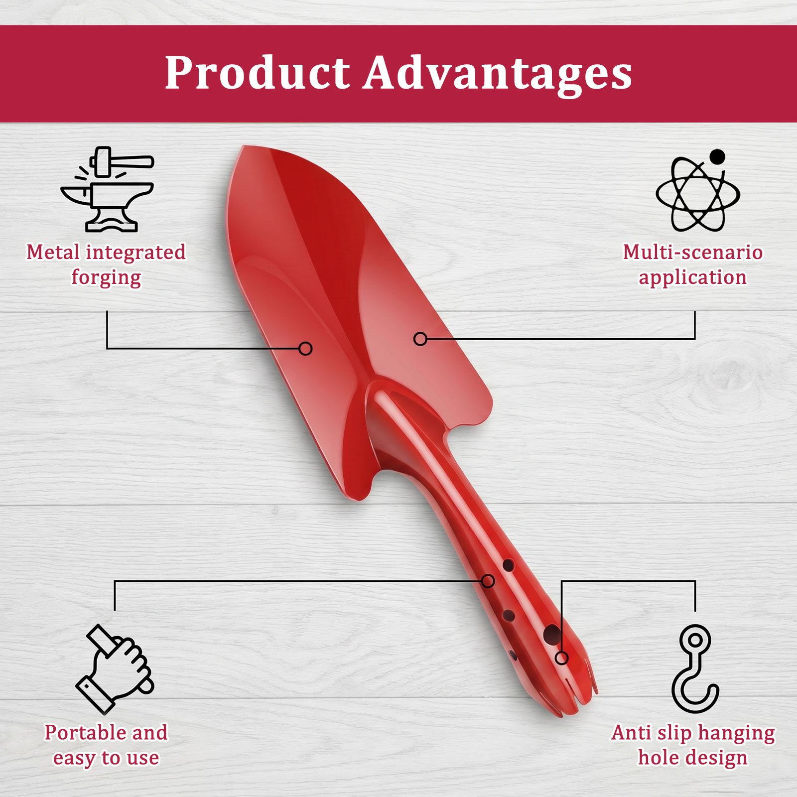 Bahçe Küreği Paslanmaz Metal B - Gardening Tools Trowel incelemesi ve fiyatı