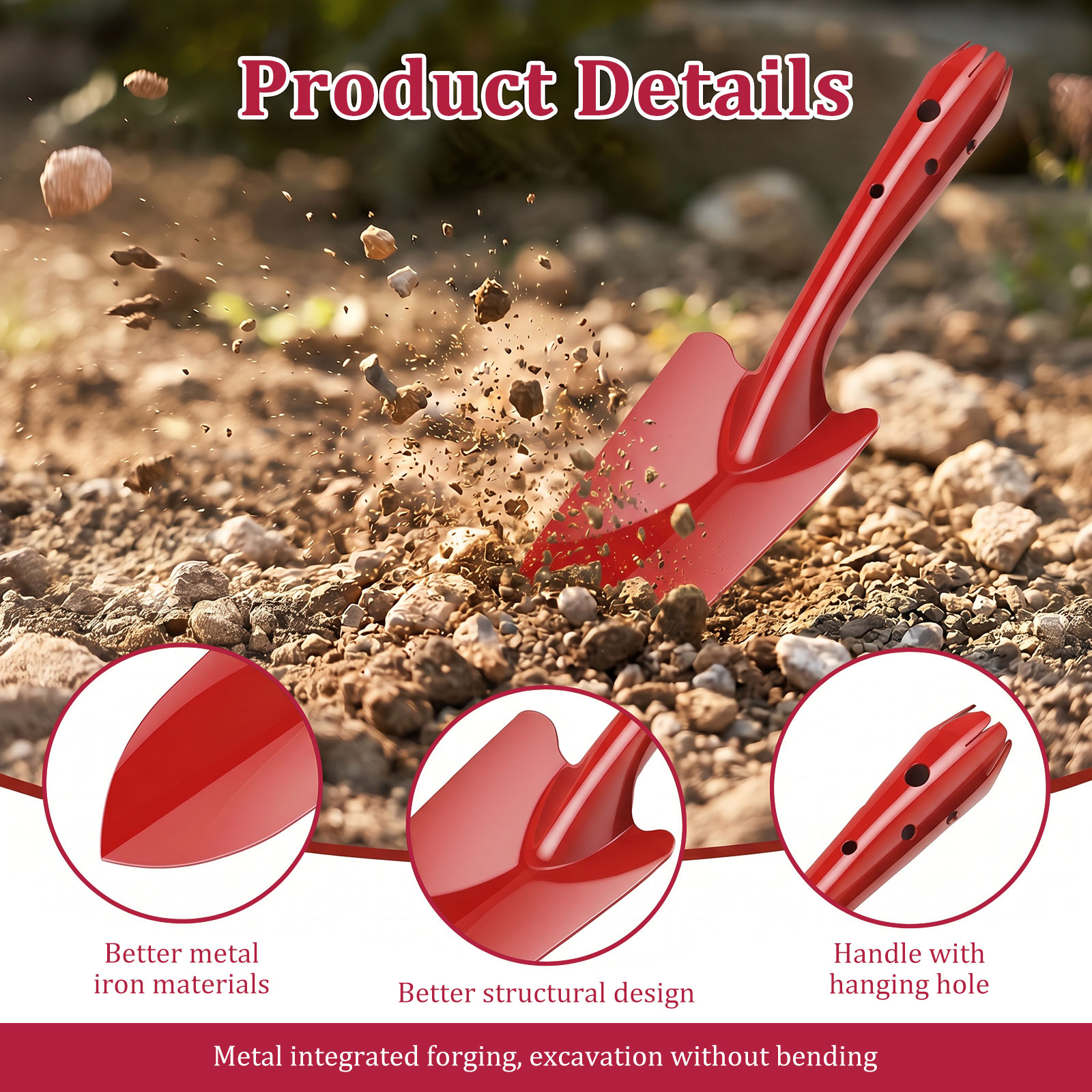Bahçe Küreği Paslanmaz Metal B - Gardening Tools Trowel incelemesi ve fiyatı