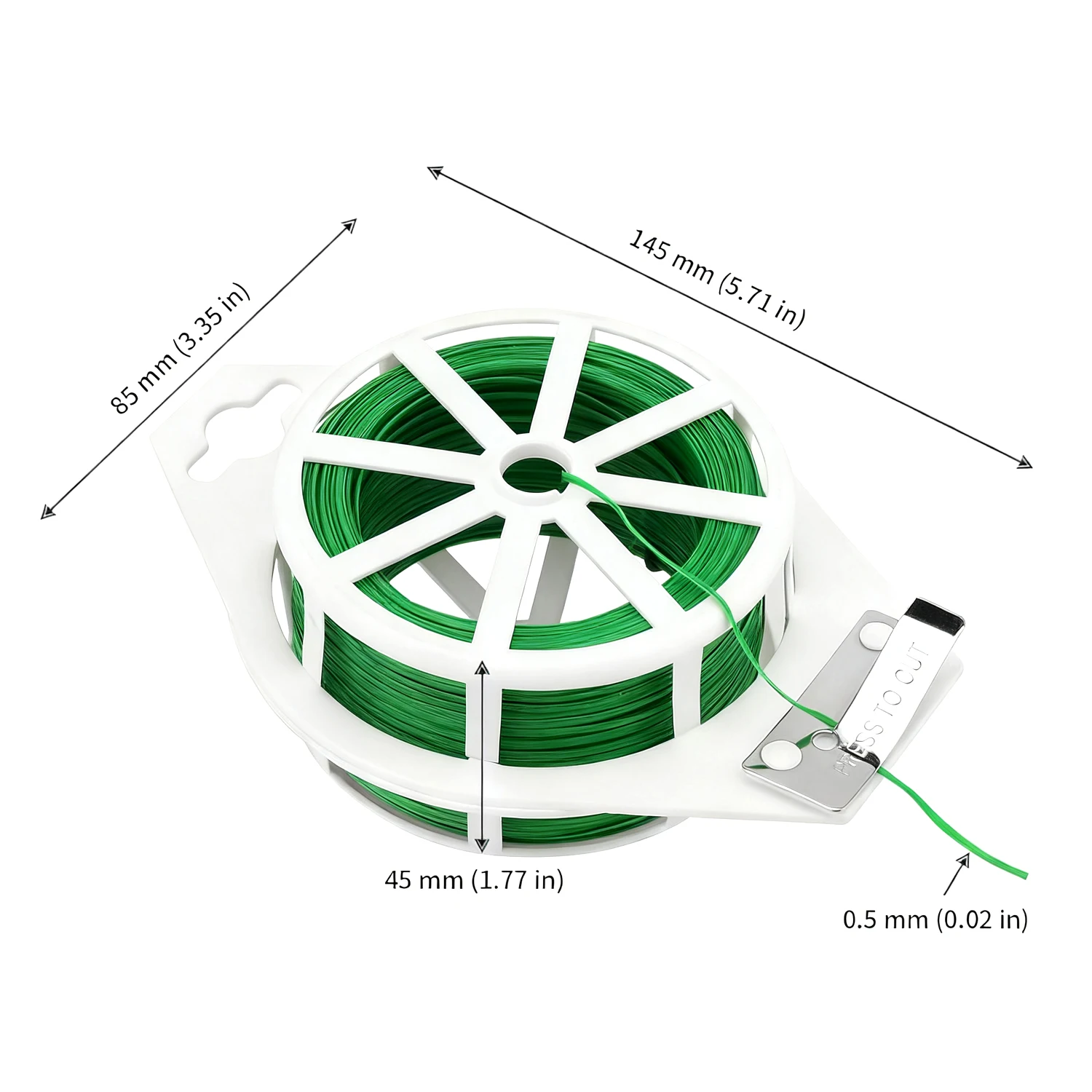 1-3 adet 100M bahçe bağlama te - Garden Wire Twist Tie incelemesi ve fiyatı
