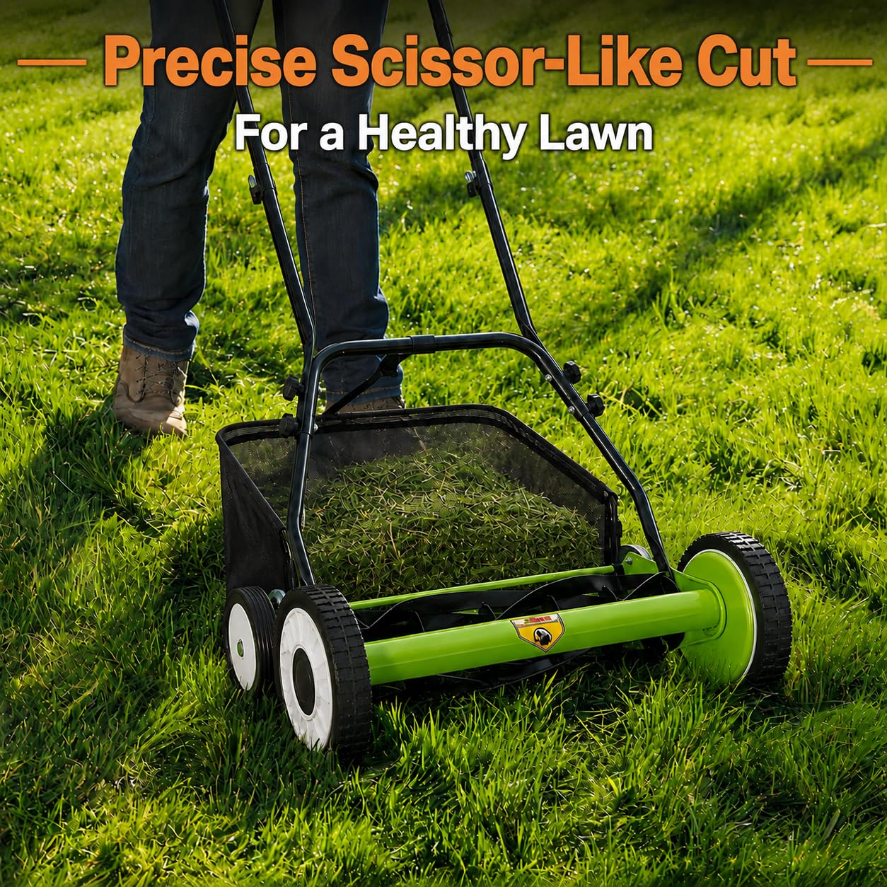 18 İnç İtmeli Çim Biçme Makine - Gardening Tools Grass Cutter incelemesi ve fiyatı