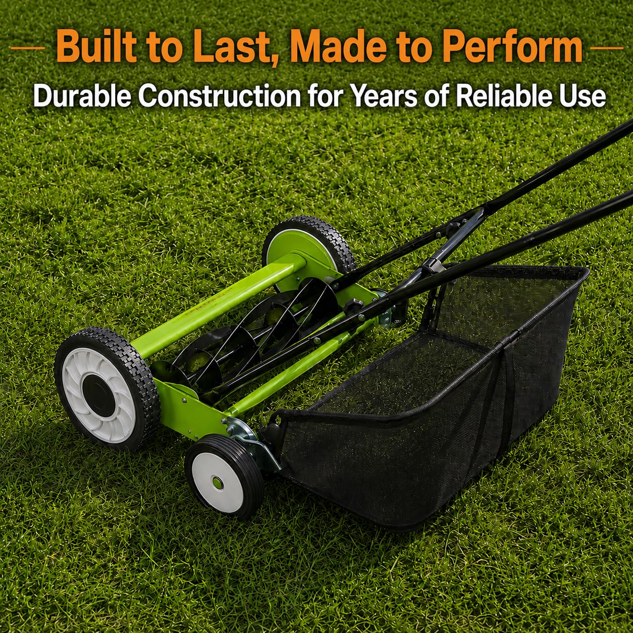 18 İnç İtmeli Çim Biçme Makine - Gardening Tools Grass Cutter incelemesi ve fiyatı