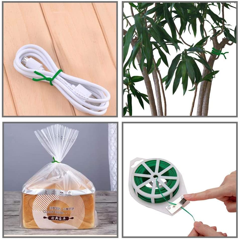 100Ft 30 metre bahçe aracı bit - Garden Wire Twist Tie incelemesi ve fiyatı
